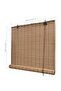 Brown Bamboo Roller Blinds 120 x 160 cm - 3