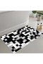 Bath Mat, Soft Bathroom Rug, Non-Slip Dot Backing, Washable - 60X100