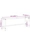 Work Bench Frame Matte Black and Matte Red 220x57x79 cm Metal - 3