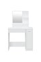 Dressing Table Set White 86.5x35x136 cm - 5