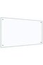 Kitchen Backsplash Transparent 90 x 50 cm Tempered Glass - 4