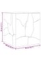 Stools 4 pcs Brown 40x40x45 cm Solid Teak Wood - 3