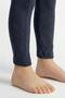 Girls' Ribbed Knit Transitional Pocket Sports Leggings - 4
