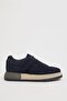 Holly Model Combination Leather Imported Sole Sneaker Shoes - 4