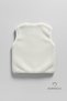 Welsoft Baby Girl Snap Fastener Vest |   Soft Textured, Teddy Bear Embroidered, Plush Baby Vest Cream 6-36 Months - 9
