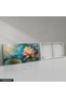 Oil Painting Look Lotus Single Piece Canvas - Canvas Painting - 5
