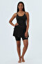 Sports Swimsuit with Skirt - 5