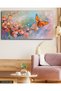 Pink Flowers and Butterfly One Piece Canvas - Canvas Painting - 4