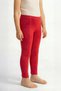 Girls' Ribbed Knit Transitional Pocket Sports Leggings - 2