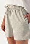 Comfort Women's Straight Leg Ecru Shorts - 5