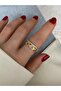 Limited Edition - Zircon Stone Bottom Adjustable Women's Ring - 3