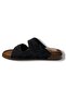 54201-26 Leather Double Band Anatomical Men's Slippers - 3