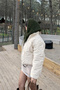 Women's Khaki Knitwear Balaklava Beanie 594-14911 - 3