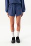 Comfort Women's Bell Bottom Purple Shorts - 2