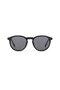 Bc1299 C1 53 Unisex Oval Black Bone Sunglasses - 2