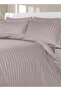 Complete Duvet Cover Set with Fitted Sheet (3 Pieces) - Soft Microfiber (Beige, Twin)