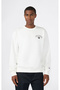 State of Play Crewneck Sweatshirt White Men's Sweatshirt - 221600-Ww048