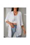New Season Women's Oversized Pattern Pocket Detailed Casual Women's Knitwear Cardigan 29103 - 7