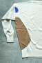 Cream Boat Neck Long Sleeve Slim Casual Knitwear Sweater 65 60 - 8