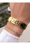 Women's Wristwatch Steel Chain Cord Gold Color Gift Bracelet Hms84Kc3 - 6
