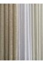 Natural Looking Heavy Flowing Linen Tulle-White - 2