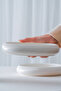 Bianco Perla Porcelain Round Plate - 21 cm - 5