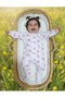 Printed Baby Long Sleeve Snap-On Bodysuit - 2