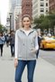 Women's Zero Sleeve Hooded Cardigan and Long Sleeve T-Shirt Set