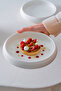 Bianco Perla Porcelain Round Plate - 21 cm - 3