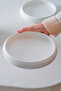 Bianco Perla Porcelain Round Plate - 21 cm - 4