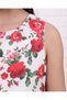 Red Rosella Girl's Dress Rose Printed with Hat 1-6 Years Old Cotton Lining Summer - 4