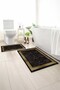 2-Pack Bath Mat, Soft Bathroom Rug, Non-Slip Backing, Washable - 60X100 - 50X60