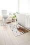 2-Pack Bath Mat, Soft Bathroom Rug, Non-Slip Backing, Washable - 60X100 - 50X60