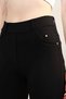 Women's Pants-Looking High Waist Shaping / Sculpting Women's Leggings - Denim-Looking Stretchy Jegging - 2