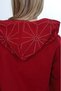 Girl's 2-Piece Set Stone Embroidered K Hooded Sweatshirt & Elastic Waist Wide Leg Sweatpants with Pockets - 5