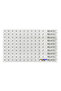 Reatec Temperature Measurement Sticker Heat Meter Measuring Range 82 ° C - 132 ° C (10 Pieces)