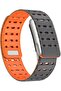 WHOOP 5.0, MG, Life Band|Magnetic Silicone Sport Replacement Band | Dark Grey (Tracker not included)