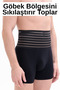 Men's Boxer Shorts Firming and Shaping / Sculpting Black Boxers - 3