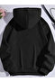 Unisex Milano Printed Hooded Oversized Sweatshirt Hoodie - 2