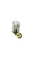 Modern Gold Wall Sconce with Bal Condensed Glass - 3
