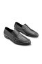 Genuine Deer Leather Men's Shoes Z455 Orj. Black Deer (Org.Black Deer) - 2