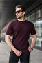 Plum Crew Neck Knitwear Men's T-Shirt E7460 - 3
