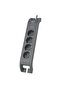 Spn3140A/62, 4 Sockets, Surge Protected Outlet, 900 Joules, 2m Cable, (Grey) - 2