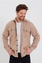 Men's Mink Double Pocket Flap Slim Fit Lumberjack Shirt-odg001r9503s - 3