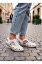 Noble 2013 Zenne White Leather Sandals - 3