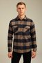 Brown Plaid Lumberjack Shirt-odg001r03 - 3