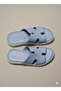 Noble 2006 Zenne Blue Leather Slippers - 2