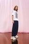 White Printed T-Shirt 17084 - 4