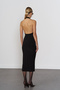 فستان بياقة رسن - 5