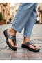 Noble 2010 Zenne Black Leather Slippers - 3